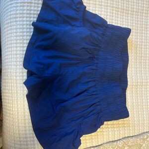 FP Movement by Free People High Waist Blue Shorts